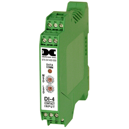 Detcon Addressable Contact Input Module, DI-4